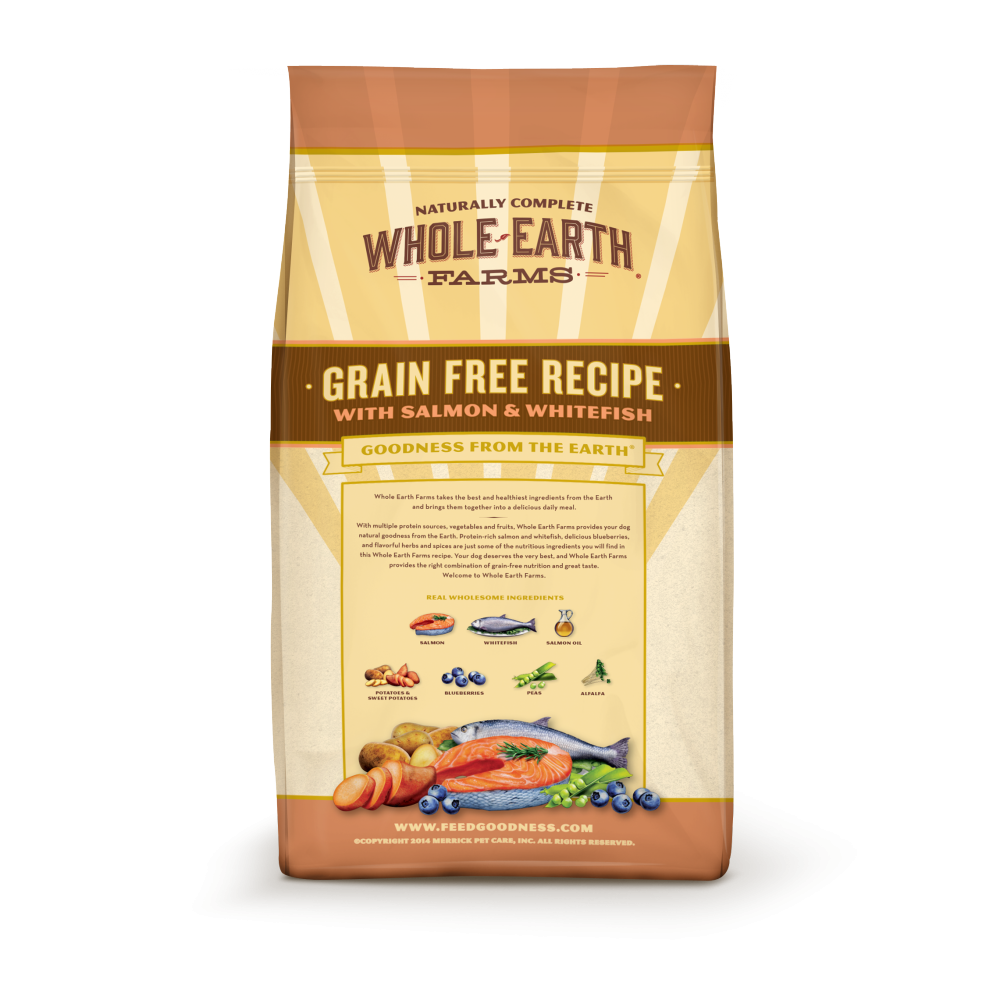 Whole Earth Farms Grain Free Recipe Salmon and Whitefish ...