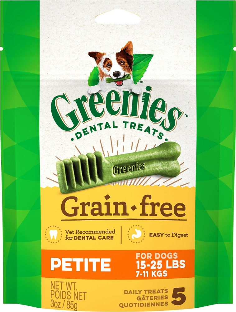 Greenies Petite Grain Free Dental Dog Chews - 36 oz, 60 count Image