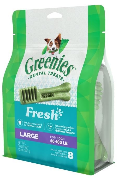 Greenies large dog store treats