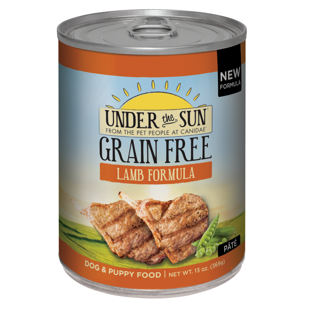 Under the Sun Grain Free Adult Formula with Farm Raised Lamb Canned Dog Food - 13 oz, case of 12 Image