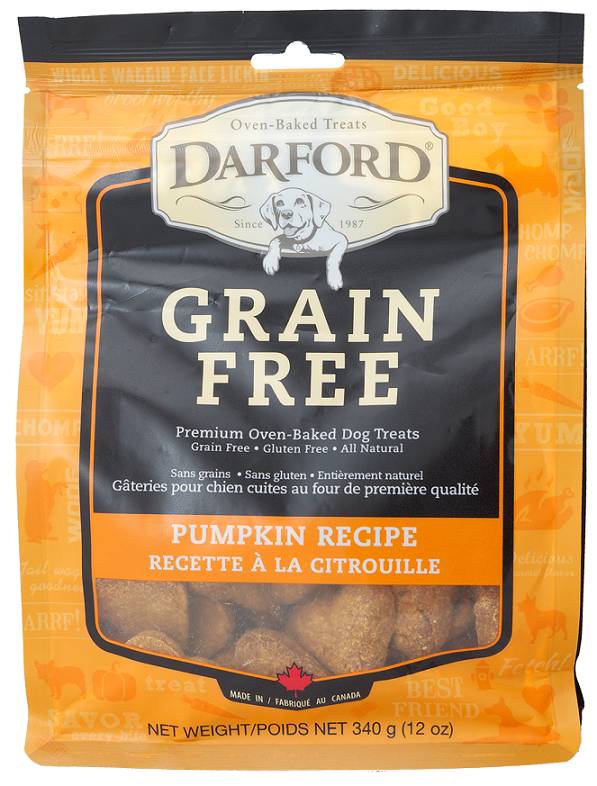 Darford Grain Free Pumpkin Recipe Oven Baked Dog Treats - 15 lb Bag Image