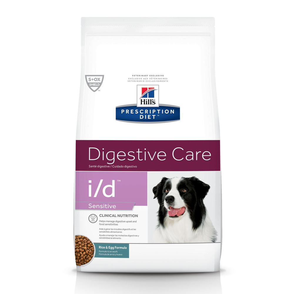 Hill's Prescription Diet i/d Canine Sensitive Egg  Rice Formula Dry Dog Food - 8.5 lb Bag Image