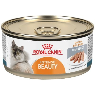 Royal Canin Feline Health Nutrition Intense Beauty Loaf in Sauce Canned Cat Food - 5.8 oz, case of 24 Image