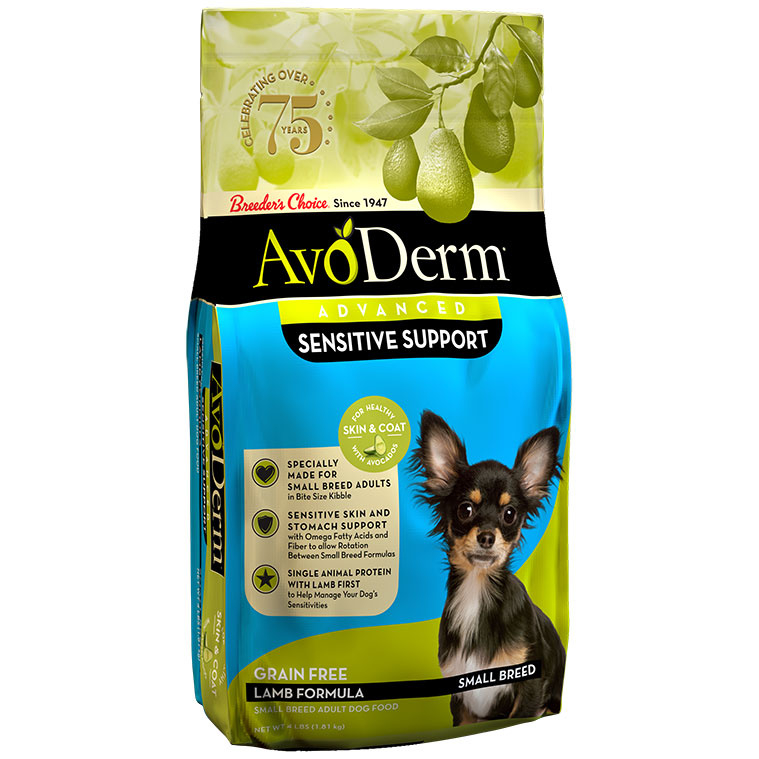 avoderm dog food small breed