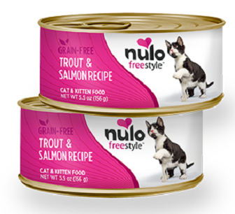 Nulo FreeStyle Grain Free Trout & Salmon Recipe Canned Cat Food - 5.5 oz, case of 24 Image