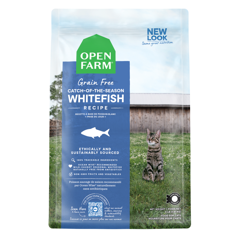 Open Farm Grain Free Catch of the Season Whitefish Recipe Dry Cat