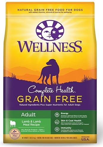 Wellness Grain-Free Complete Health Adult Lamb  Lamb Meal Recipe Dry Dog Food - 24 lb Bag Image