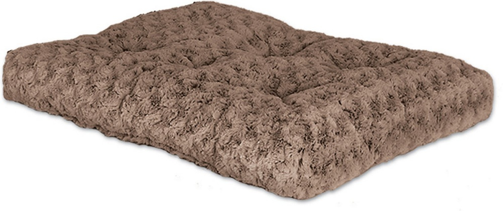 MidWest Quiet Time Ombre Swirl Mocha Pet Bed - 35