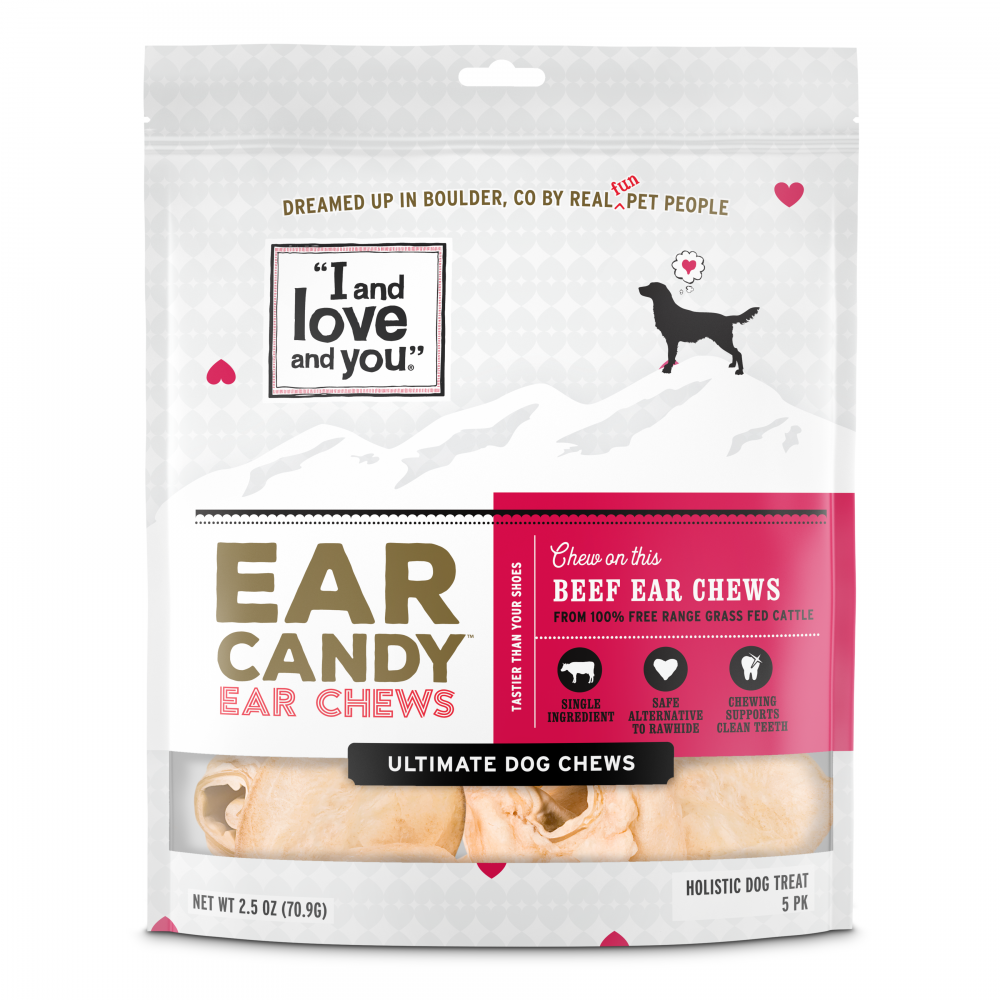 I & Love & You Grain Free Ear Candy Dog Treats - 5-pack Image