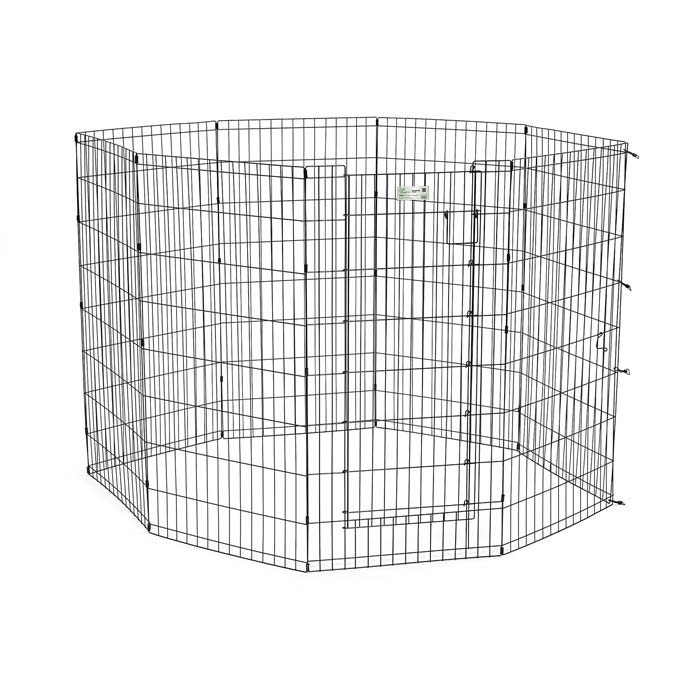 Midwest Life Stages Pet Exercise Pen with Door 8 Panels - 24