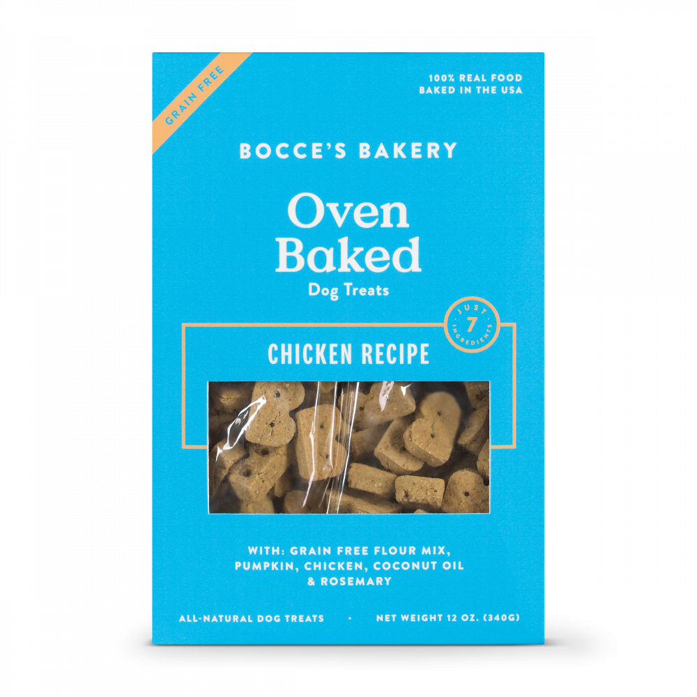 Bocce's Bakery Grain Free Chicken Dog Biscuits - 12 oz Image