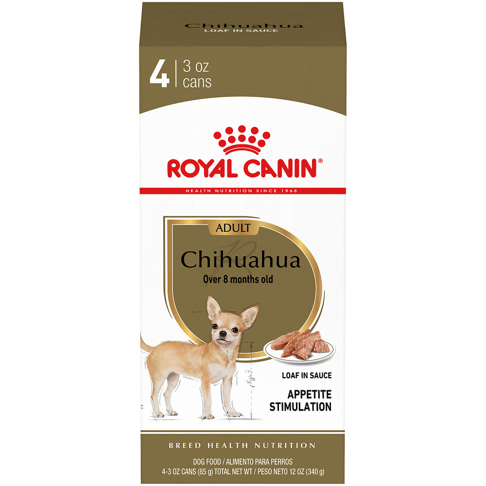 Royal Canin Breed Health Nutrition Chihuahua Adult Canned Dog Food - 3.5 oz, case of 4 Image