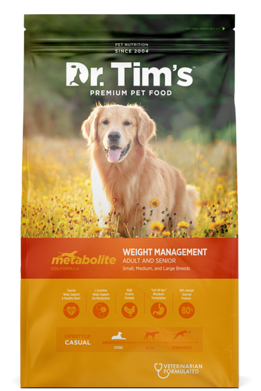 Dr. Tim s Metabolite Weight Management Formula Dry Dog Food PetFlow