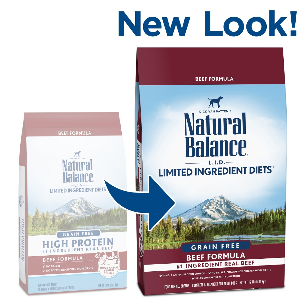 Natural Balance Grain Free Limited Ingredient Diets Beef Dry Dog Food | PetFlow