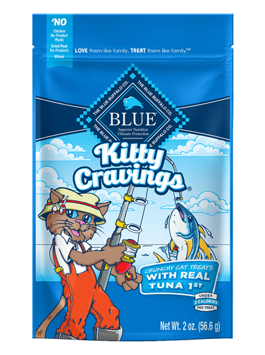 Blue Buffalo Kitty Cravings Tuna Crunchy Cat Treats - 2 oz Image