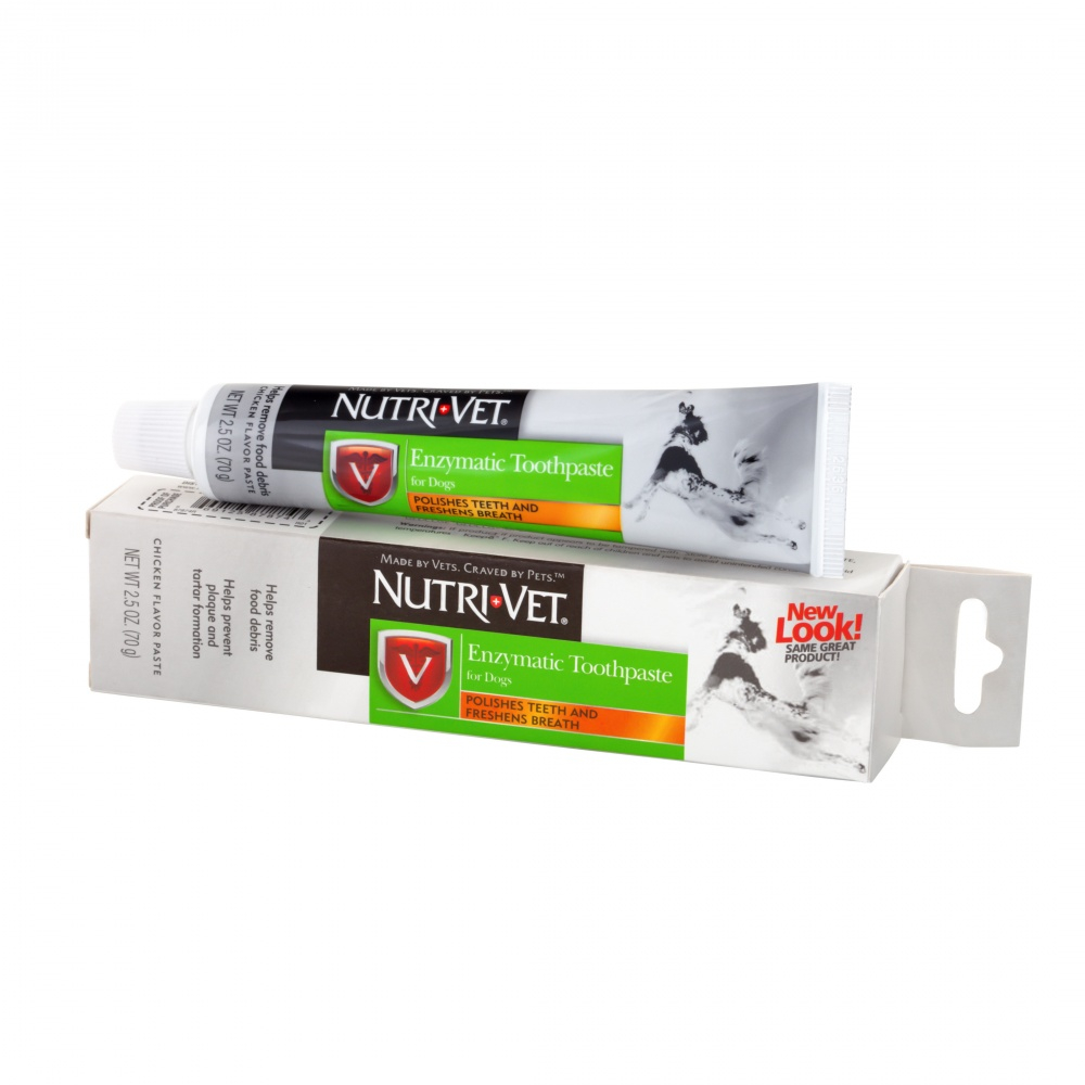 Nutri Vet Enzymatic Toothpaste for Dogs - 2.5 oz Image