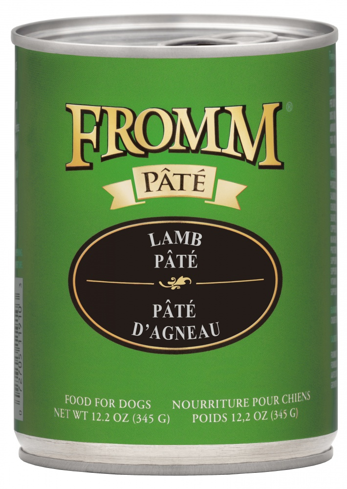 Fromm Gold Lamb Pate Canned Dog Food - 12.2 oz, case of 12 Image