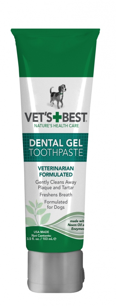 Vet's Best Dental Gel Toothpaste - 3.5 oz Image