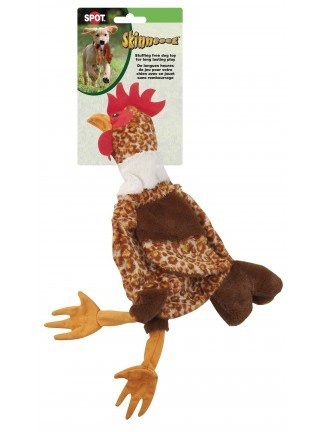 Ethical Pet SPOT Skinneeez Barnyard Chicken Dog toy - Chicken Image