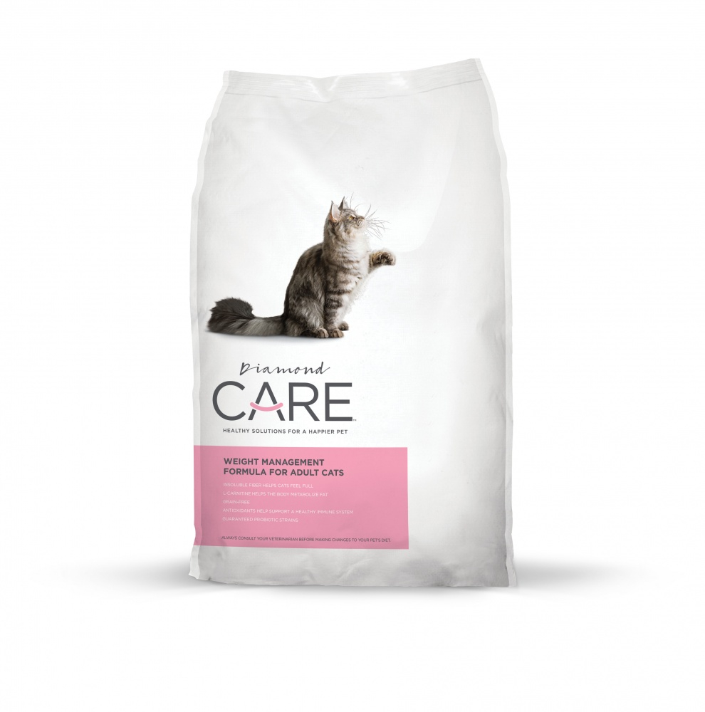 Diamond Care Adult Weight Management Formula Dry Cat Food - 15 lb Bag Image