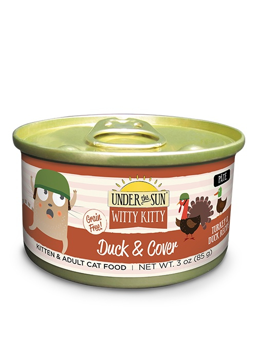 Canidae Under the Sun Witty Kitty: Duck & Cover Grain Free ...