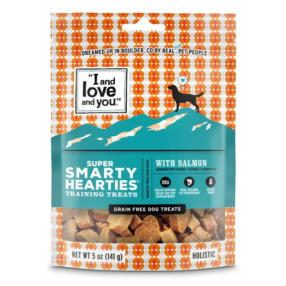 I & Love & You Super Smarty Hearties Grain Free Dog Treats - 5 oz Image