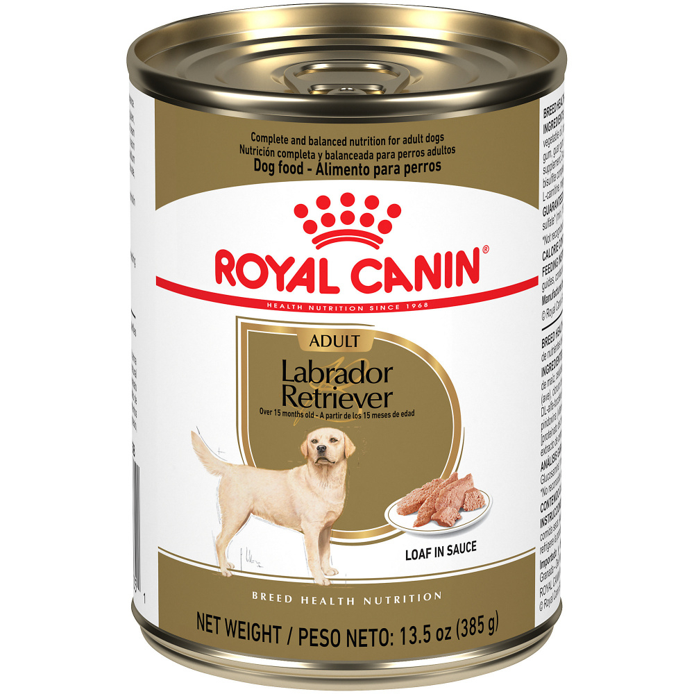Royal Canin Breed Health Nutrition Adult Labrador Retriever Canned Dog Food - 13 oz, case of 12 Image