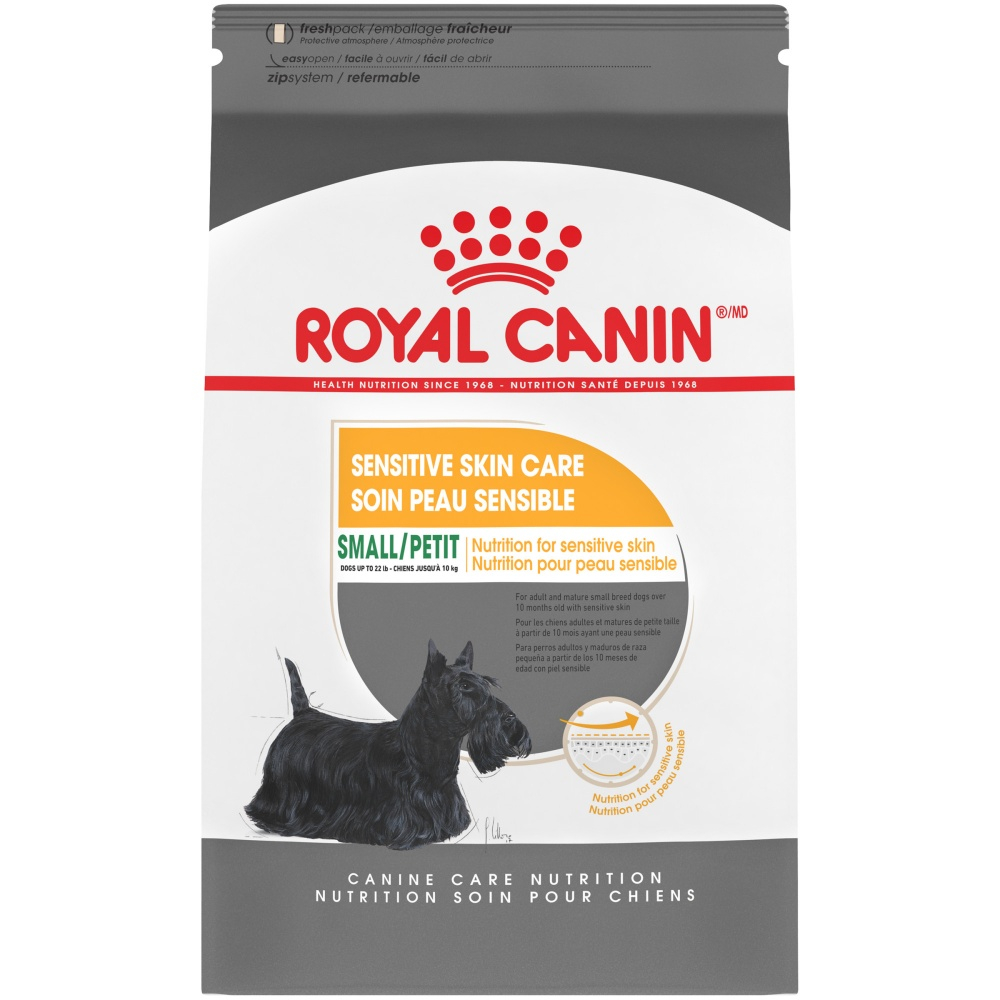 Royal Canin Adult Small Breed Sensitive Skin Care Dry Dog Food - 3 lb Bag Image
