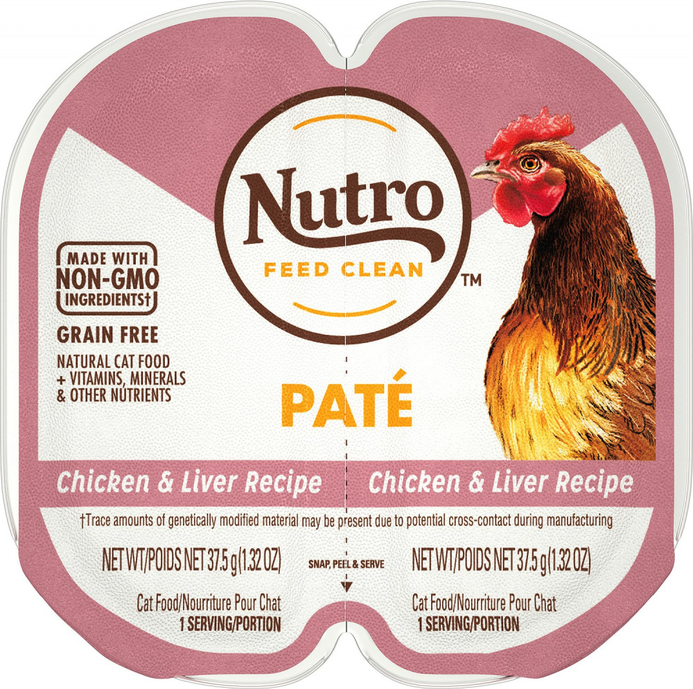 Nutro Perfect Portions Adult Grain Free Chicken Liver Pate Wet