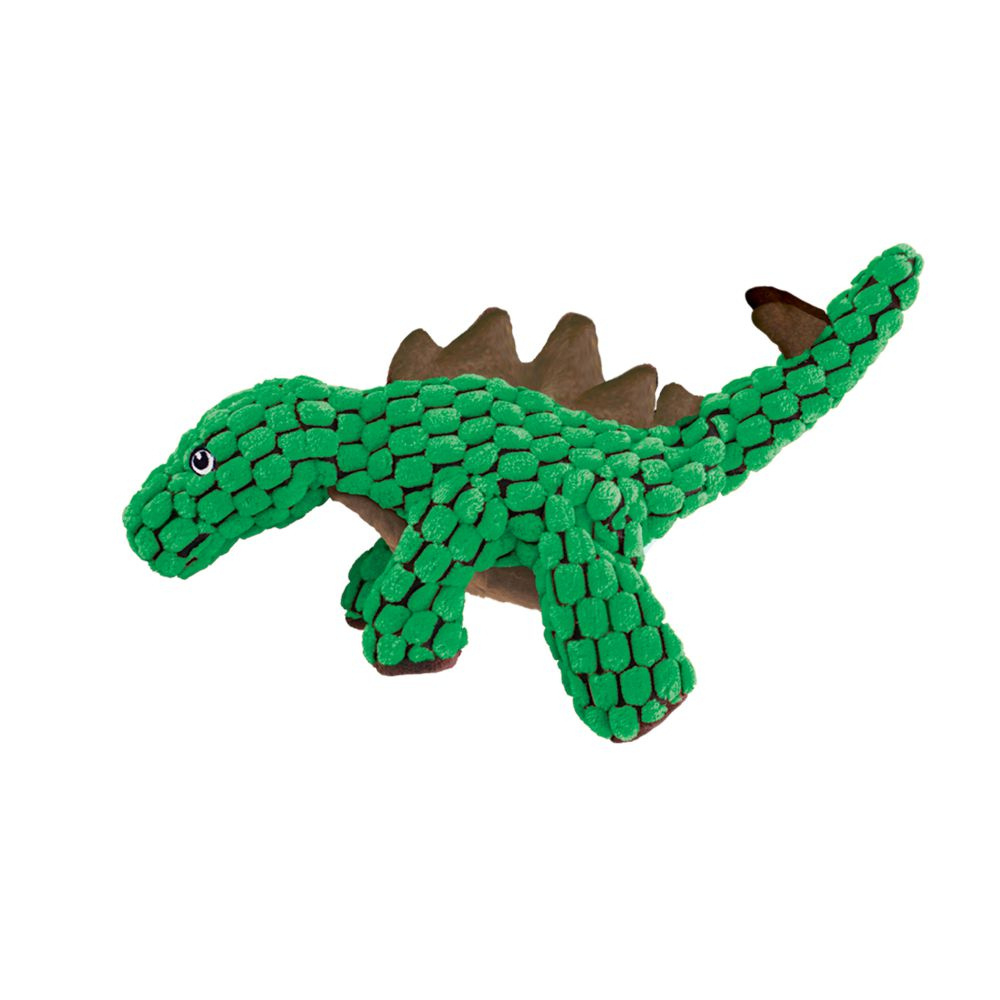 KONG Dynos Stegosaurus Squeaker Dog toy - Large Image