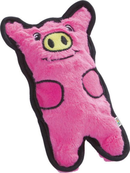 Outward Hound Invincible Minis Stuffingless Piggy Dog toy - Pig Image