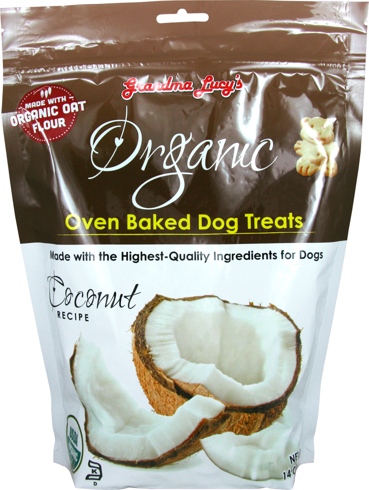 Grandma Lucy's Organic Coconut Oven Baked Dog Treats - 14 oz Image