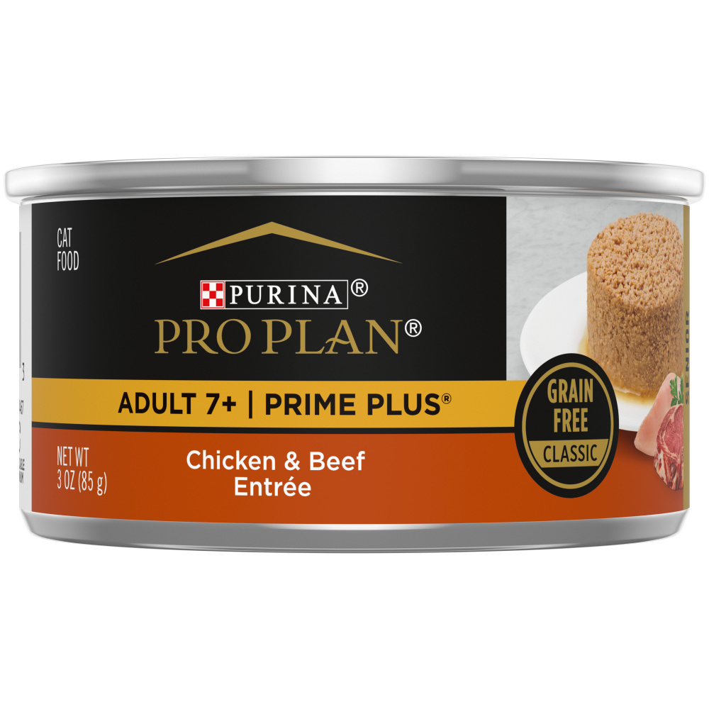 Purina Pro Plan Prime Plus 7 Chicken Beef Entree Classic Canned