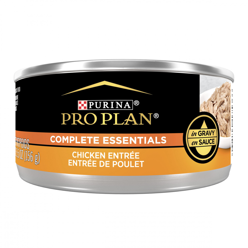 Purina Pro Plan Chicken Entree in Gravy Canned Cat Food PetFlow