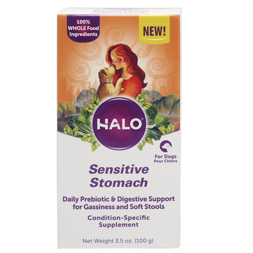Halo Sensitive Stomach Supplement Powder for dogs - 3.5 oz Image