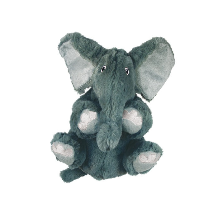 KONG Comfort Kiddos Elephant Plush Dog toy - Extra Small Image