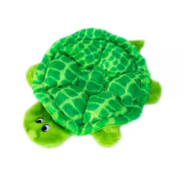 ZippyPaws Squeakie Crawler SlowPoke the Turtle Plush Dog toy - Plush toy Image