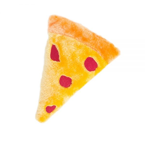 ZippyPaws Squeakie Emojiz Pizza Slice Plush Dog toy - Plush toy Image