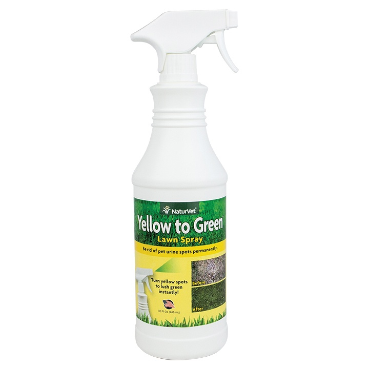 NaturVet Yellow to Green Lawn Spray - 32 oz Image