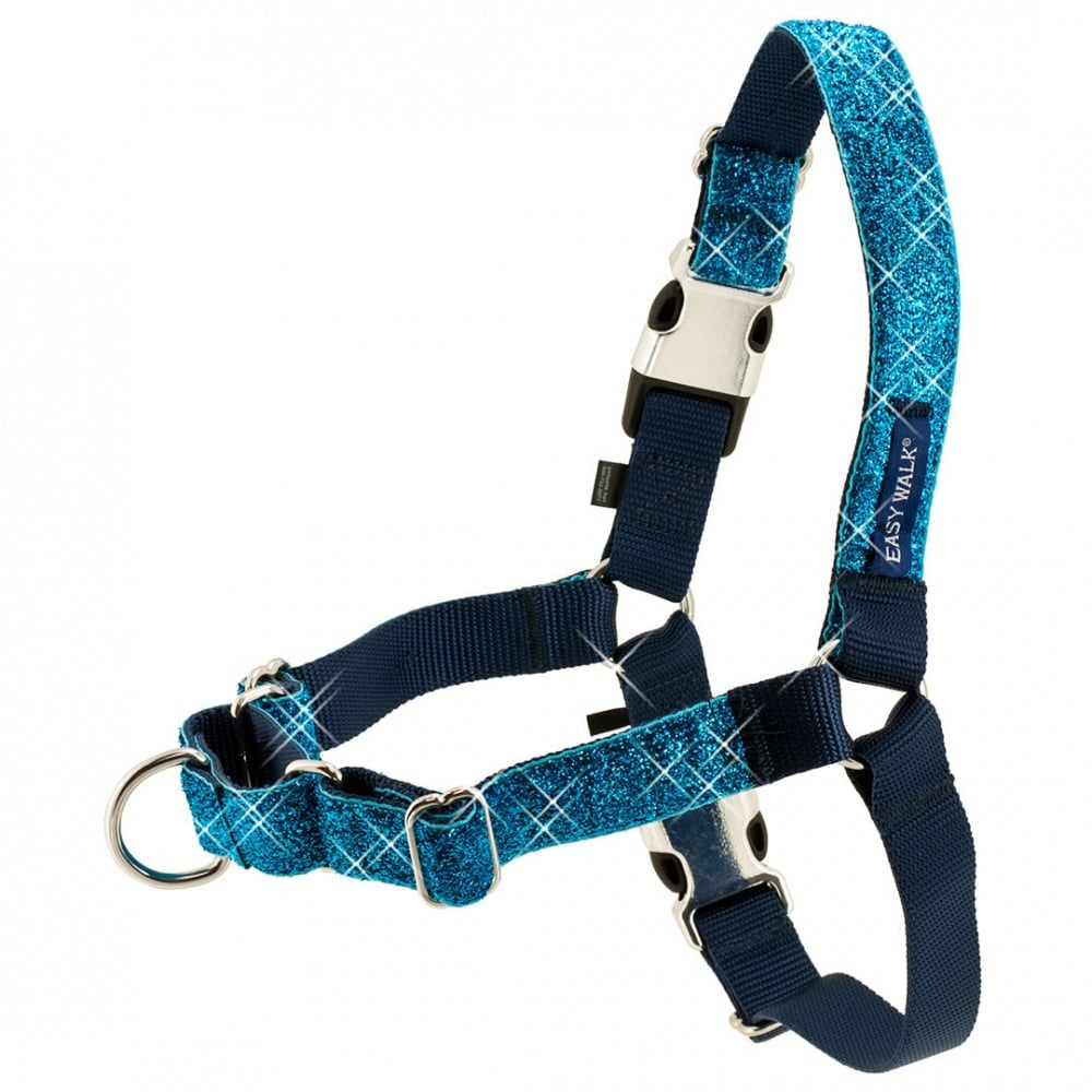 PetSafe Easy Walk Blue Bling Dog Harness - Medium / Large Image