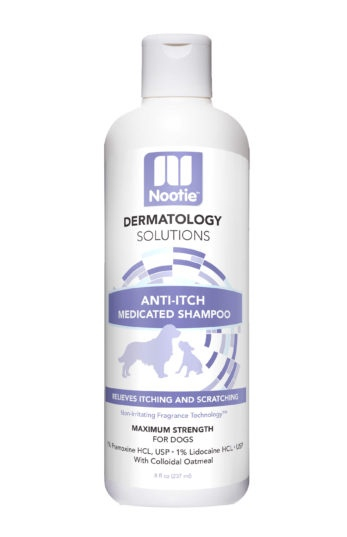Nootie Dermatology Solutions Anti-Itch Medicated Shampoo For Dogs - 8 oz Image