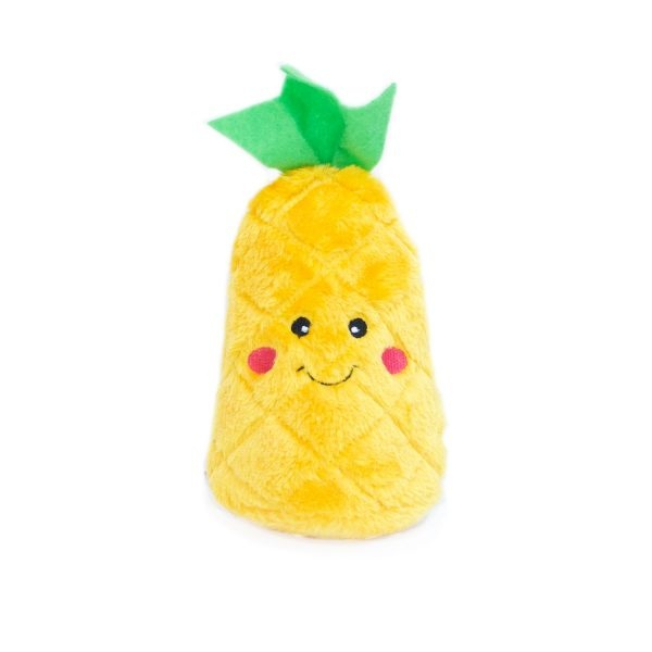 ZippyPaws NomNomz Plush Pineapple Dog toy - Plush toy Image