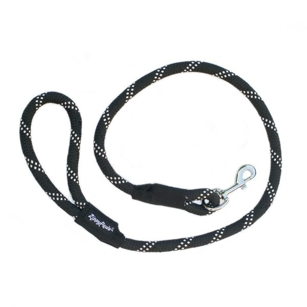 ZippyPaws Original Climbers 4 ft Dog Leash - Black Image