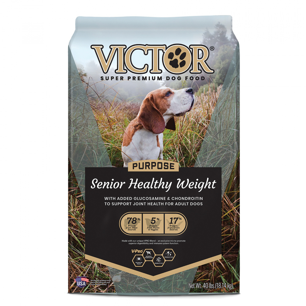 Victor Purpose Senior Healthy Weight Dry Dog Food PetFlow