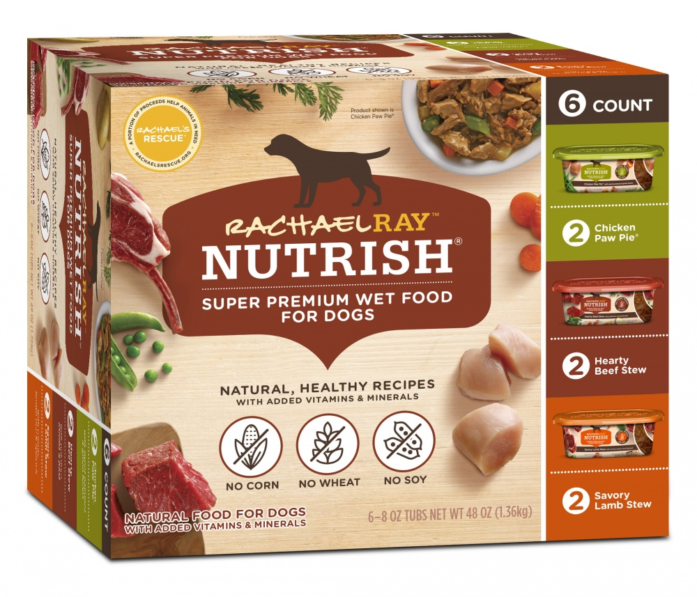 Rachael Ray Nutrish Natural Variety Pack Wet Dog Food - 8 oz, case of 12 Image