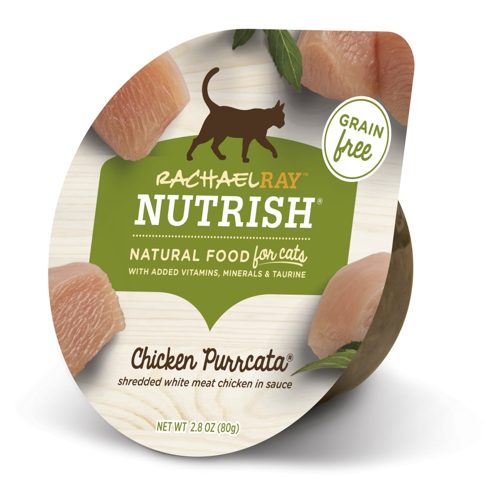 Rachael Ray Nutrish Natural Grain Free Chicken Purrcata Recipe Wet Cat Food - 2.8 oz, case of 24 Image