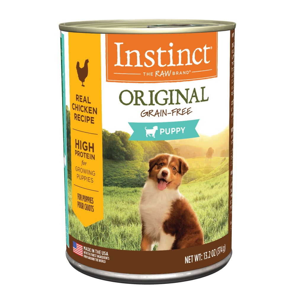 Instinct Original Puppy Grain Free with Real Chicken Recipe Canned Dog Food - 13.2 oz, case of 6 Image