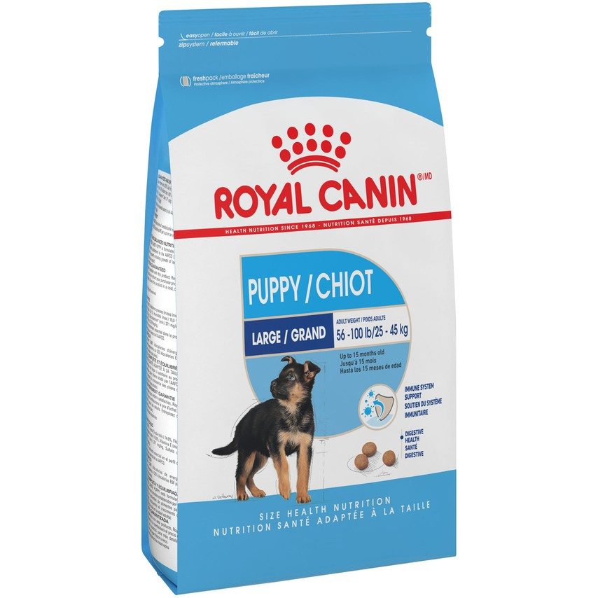 Royal Canin Size Health Nutrition Large Breed Puppy Dry Dog Food - 18 lb Bag Image