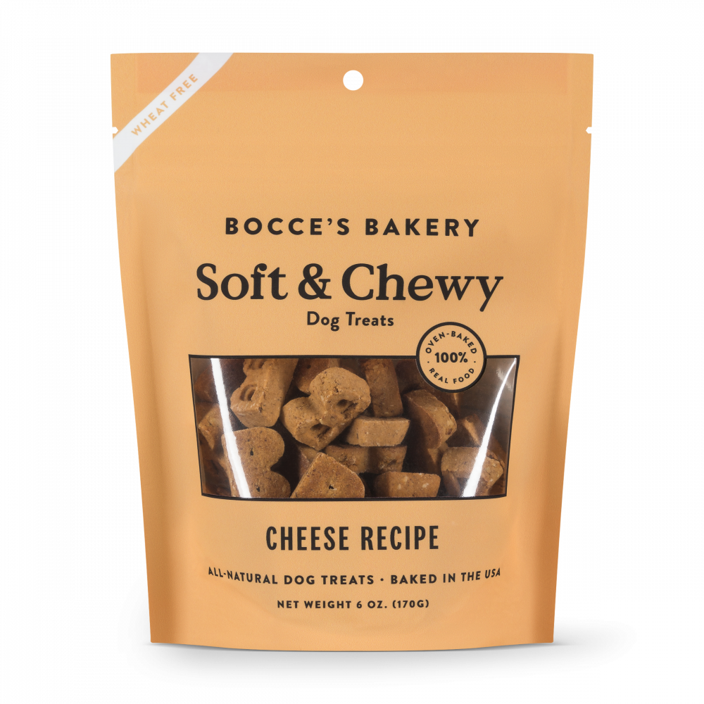 Bocce's Bakery Soft  Chewy Cheese Recipe Dog Treats - 6 oz Image