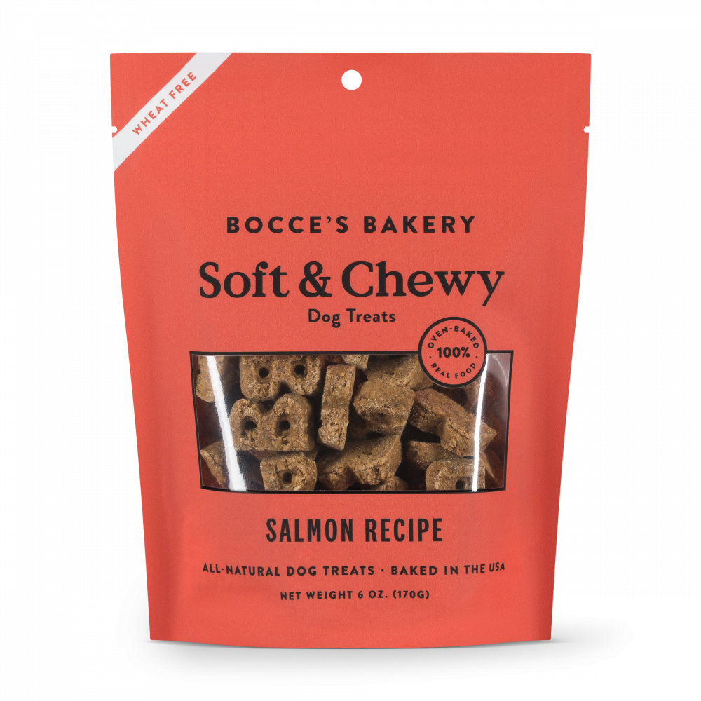 Bocce's Bakery Soft  Chewy Salmon Recipe Dog Treats - 6 oz Image